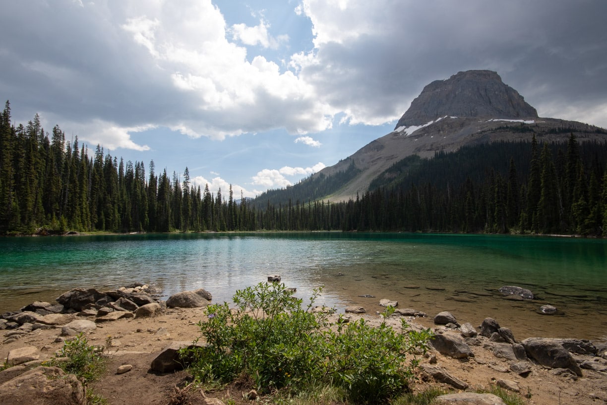 Yoho Lake in Yoho National Park British Columbia