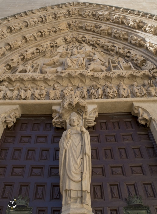 The side entrance
