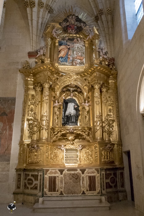Inside the cathedral Santa María