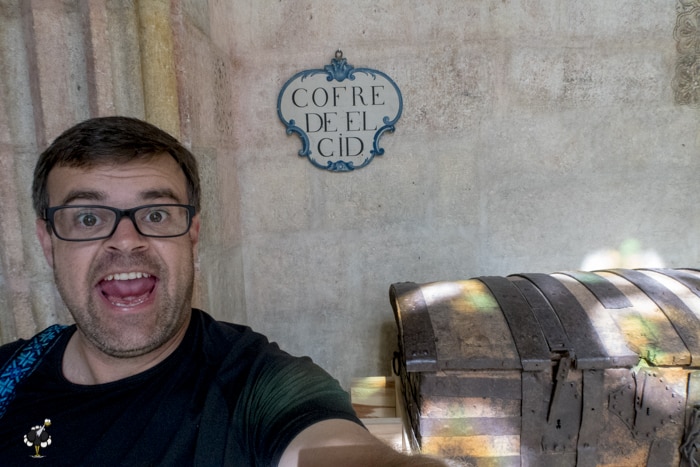 A chest used by El Cid