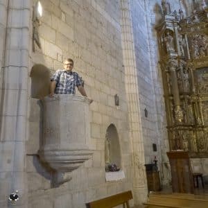 The pulpit of San Martin