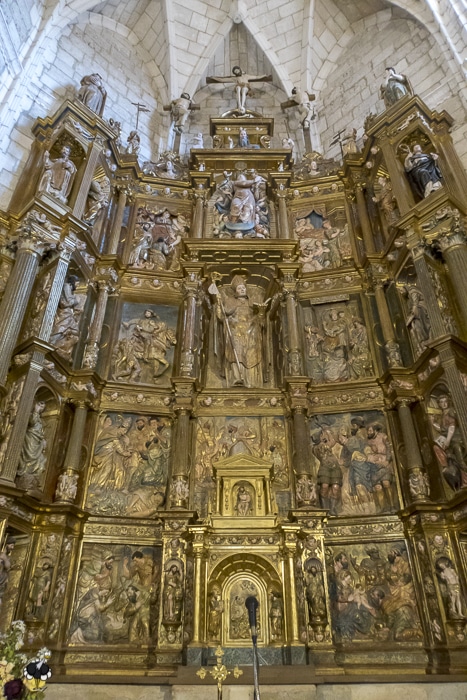 The main altarpiece of San Martin